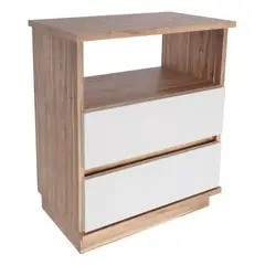 NACION MUEBLES - COMODA NACION MUEBLES DPC COLOR MADERA