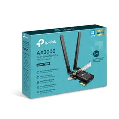 TP LINK - TARJETA DE RED TP-LINK ARCHER TX55E AX3000 DUAL BAND PN ARCHER TX55E