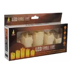 GENERICO - Velas Led Para Decoración De Plástico