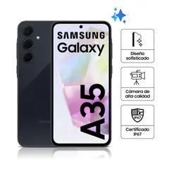 SAMSUNG - CELULAR GALAXY A35 5G 8GB RAM 256GB NEGRO