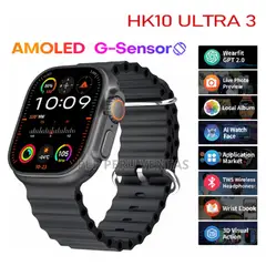 OEM - SmartWatch Hk10 Ultra 3 Chatgpt Amoled 2.02 Black