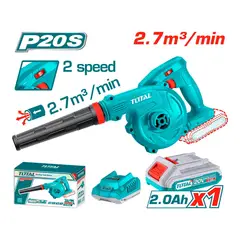 TOTAL TOOLS - SOPLADORA 20V PESADA +1BATERIA 20AH + CARGADOR