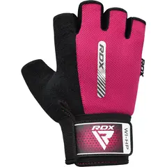 RDX - Guantes para Levantamiento de Pesas RDX W1H Rosado - L