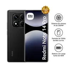 XIAOMI - NOTE 14 PRO 4G 8GB 256GB NEGRO
