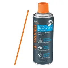 TRUPER - Grasa blanca de litio en aerosol 295 ml,