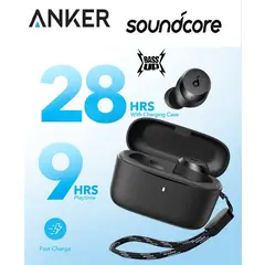 Skullcandy - Soundcore A25i Audífonos Bluetooth TWS Black - No Skullcandy Mod Jib True Smokin Buds
