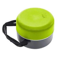 POLIMES - Termo Comida 0.75 Lt Lunchy Verde/Plomo -