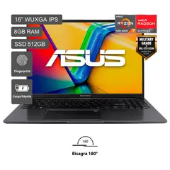 ASUS - Laptop Vivobook 16 M1605YA-MB136W 16.1" AMD Ryzen 7 (7000 series) 8GB 512GB SSD