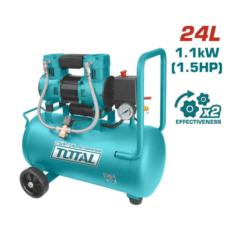 COMPRESORA DE AIRE 24L LIVIANA SILENCIOSO-TCS1110242-5