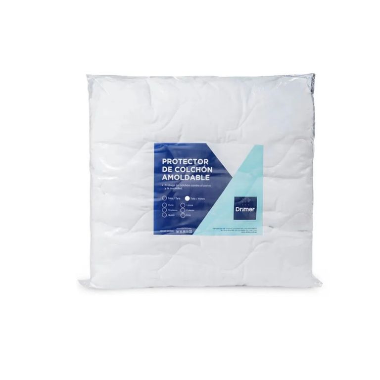 Protector de Colchón Amoldable T/N 1.5 Plazas