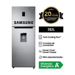 SAMSUNG - Refrigeradora Top Mount 382Lt RT38K5930S8 Silver