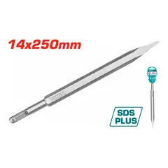 TOTAL TOOLS - CINCEL SDS PLUS PUNTA 14X250MM X 20MM