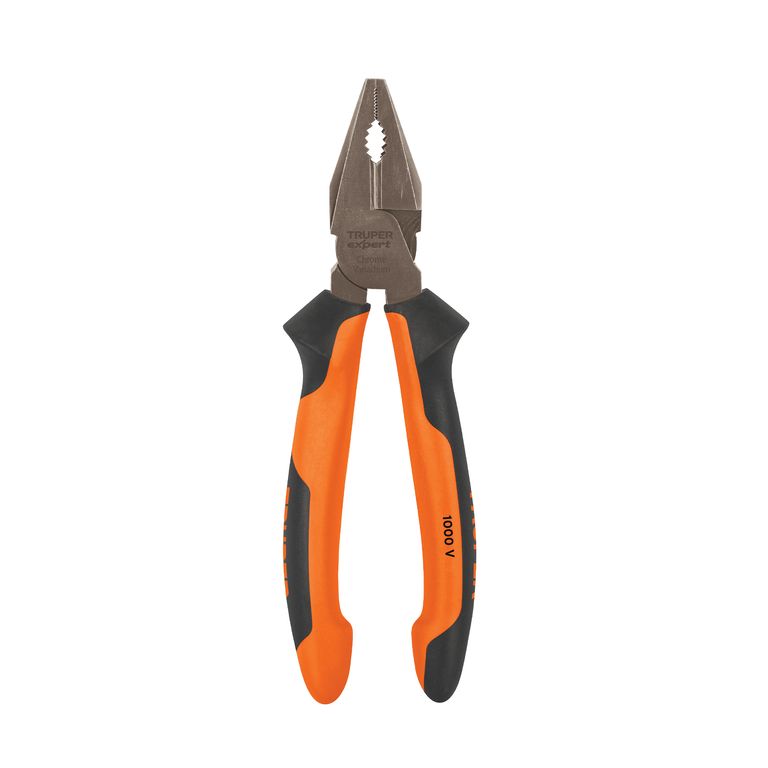Pinza para electricista 8 alta palancaComfort Grip Truper