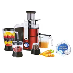 MORLEY - Extractor de Jugo 4 en 1 NA-6800