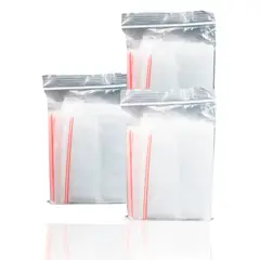 GENERICO - Bolsa de cierre hermético  5cm x 7cm 100 pcs