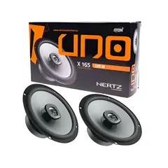 HERTZ - Combo Set Componentes 300w UNO +Set Parlantes 220w UNO Auto