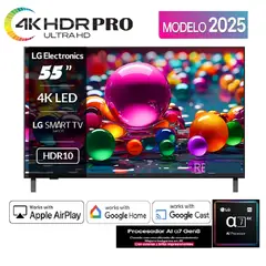LG - Led 55 Pulgadas UHD 4K Smart TV Procesador A7 55UA7300