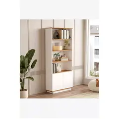 TU MESITA - Estante Moderno Otawa color BlancoDuna