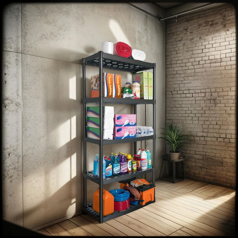 Estante Plastico Organizador 5 Repisas Truper