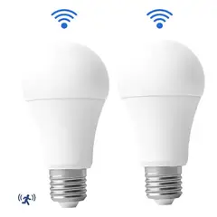 GENERICO - Foco Led Sensor De Movimiento Luz Pack X2