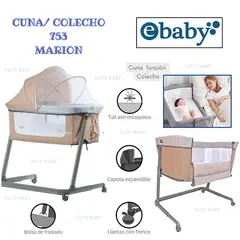 EBABY - CUNA COLECHO MARION EB753 - BEIGE