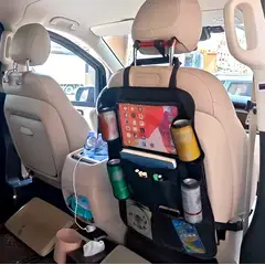 GENERICO - Organizador para asiento trasero de auto soporte para tablet