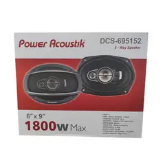 GENERICO - Parlante Coaxial Ovalado Power 6X9 1800w