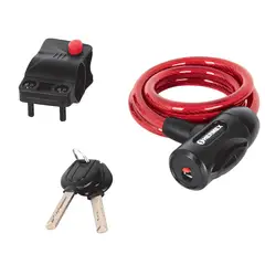 HERMEX - Candado Cadena para bicicleta con llave 10 mm