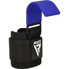 RDX - Correa de Levantamiento de Pesas con Gancho W5 Plus - Azul