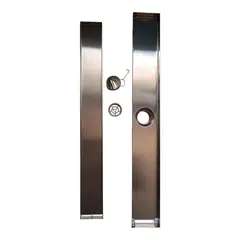 GENERICO - Sumidero Reversible 8x30cm Acero Inoxidable SS304 Alto Transito