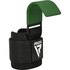 RDX - Correa de Levantamiento de Pesas con Gancho W5 Plus - Verde