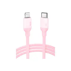 UGREEN - Cable USB-C macho a Lightning macho MFI 1 Metro Rosado US387