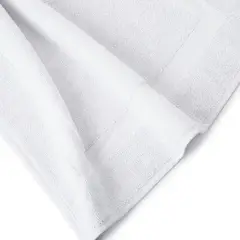 GENERICO - Pisos de Baño 100% Algodón Blanco 650 gr Peru Pima