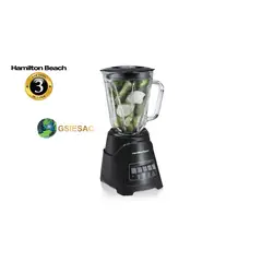 LICUADORA - POWER ELITE NEGRA 1.25LT HAMILTON BEACH 58146