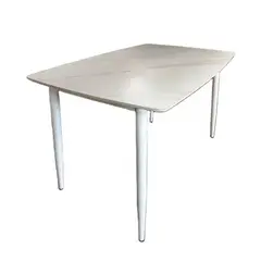 GENERICO - Mesa de mármol de 130 x 80 x 70 cm