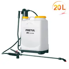 TRUPER - Fumigador profesional de 20L manual de mochila 5.2 Gal