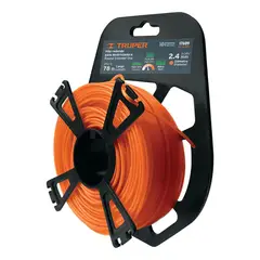 TRUPER - Hilo redondo para desmalezadora en blister 2.4 mm Truper