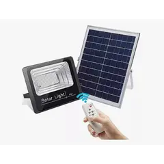 CUBULL - Reflector Led Solar De 300w Con Panel Solar Y Control Remoto