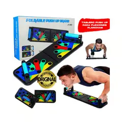 OEM - TABLA PLEGABLE DE FLEXIONES PUSH UP ENTRENAMIENTO EN CASA