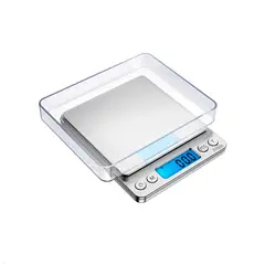 GENERICO - Balanza Portatil Gramera 0.1g a 2000g 2 kg Digital Joyeria Joya
