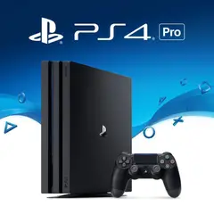 SONY - Consola PS4 PRO FLASHEADO +JUEGOS 4K 1 TB con 2 mandos ORIGINALES