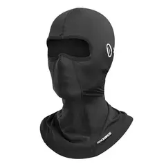 ROCKBROS - PASAMONTAÑA CORTAVIENTO CICLISMO MOTO NEGRO M5