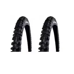 KENDA - 2 LLANTAS Y CÁMRAS ARO 26X2.10 PARA BICICLETA