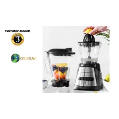 LICUADORA - POWER ELITE 1.25LT CON PICADOR 2 EN 1 HAMILTON BEACH 58149