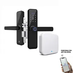 TECH CARE - Cerradura Digital Smart 5 modos compatible con Alexa
