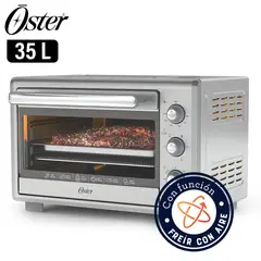 OSTER - Horno con freidora de aire de 35L TSSTTVLS35- Gris