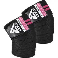 RDX - Rodilleras de Potencia para Levantamiento KR11 Rosado
