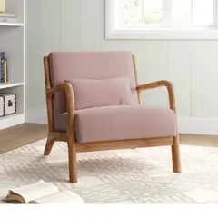 GENERICO - Butaca Hernán 1 cuerpo Palo Rosa Decoban Hogar