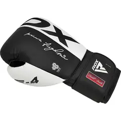 RDX - Guantes de Boxeo F4 Blanco 14oz