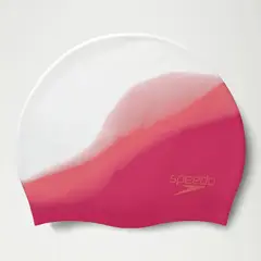 SPEEDO - Gorro Natacion Multi Colour Silicona Cap Pink White